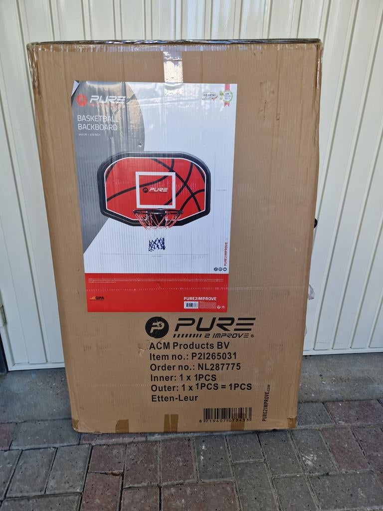 Basketbal pure backboard nieuw!, Ophalen