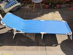 IKEA Inklapbare Ligstoel - Blauw, Tuin en Terras, Ophalen, Gebruikt, Overige materialen, Inklapbaar