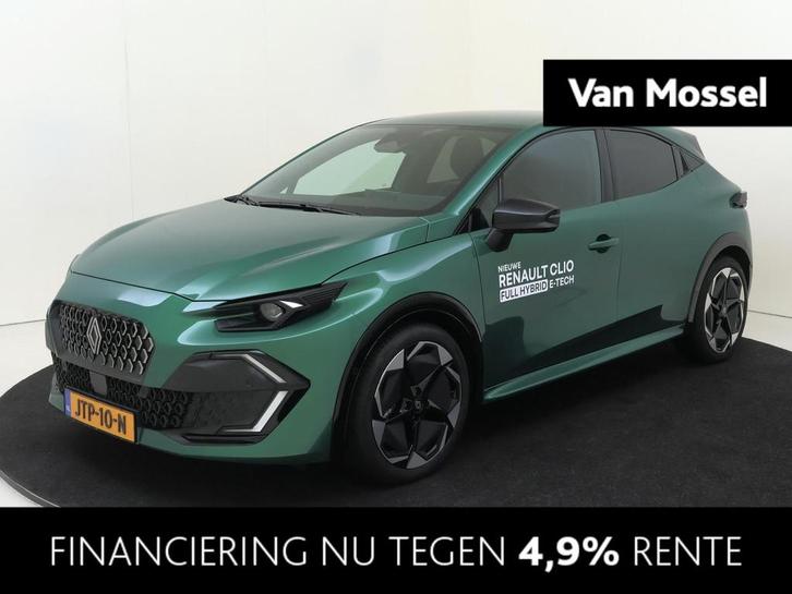 Renault Clio 1.8 Hybrid 160 PK techno | Automaat | pack prem, Auto's, Renault, Bedrijf, Te koop, Clio, 360° camera, ABS, Achteruitrijcamera