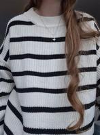H&M zwart wit gestreepte trui, H&M, Wit, Maat 42/44 (L), Ophalen of Verzenden