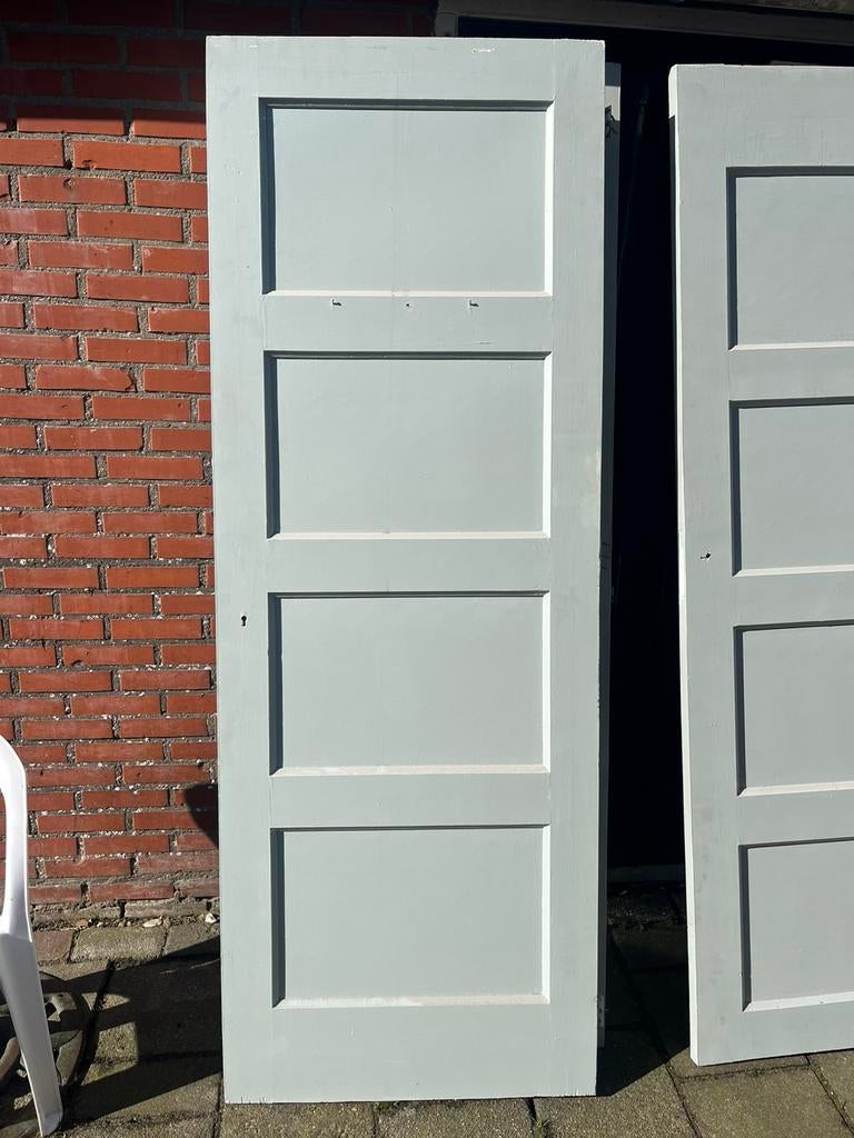 Paneeldeuren, Ophalen, Gebruikt, Binnendeur, 200 tot 215 cm