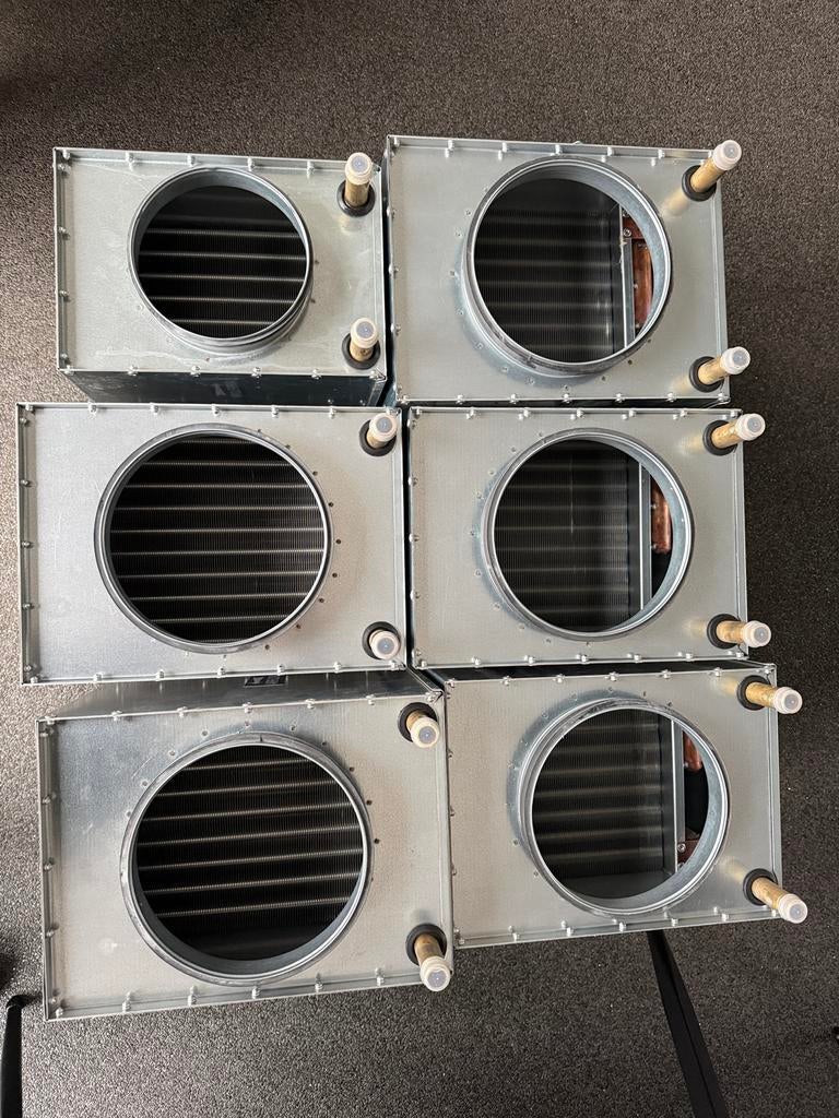 meerdere Naverwarmers luchtkanalen 200mm met CV aansluiting, Ophalen, Nieuw, Afzuiger