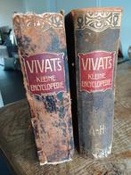 Antiek boeken 2 STUKS VIVAT'S KLEINE ENCYCLOPEDIE 1908 -190, Ophalen