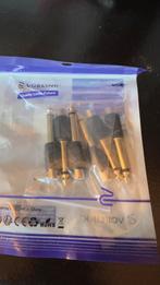 2x6 RCA audio adapters, Ophalen of Verzenden, Nieuw, Minder dan 2 meter, HDMI-kabel