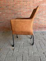 Eetkamerstoelen 4x wielen Camel L60 Bull van het anker, Overige kleuren, Verzenden, Nieuw, Vijf, Zes of meer stoelen