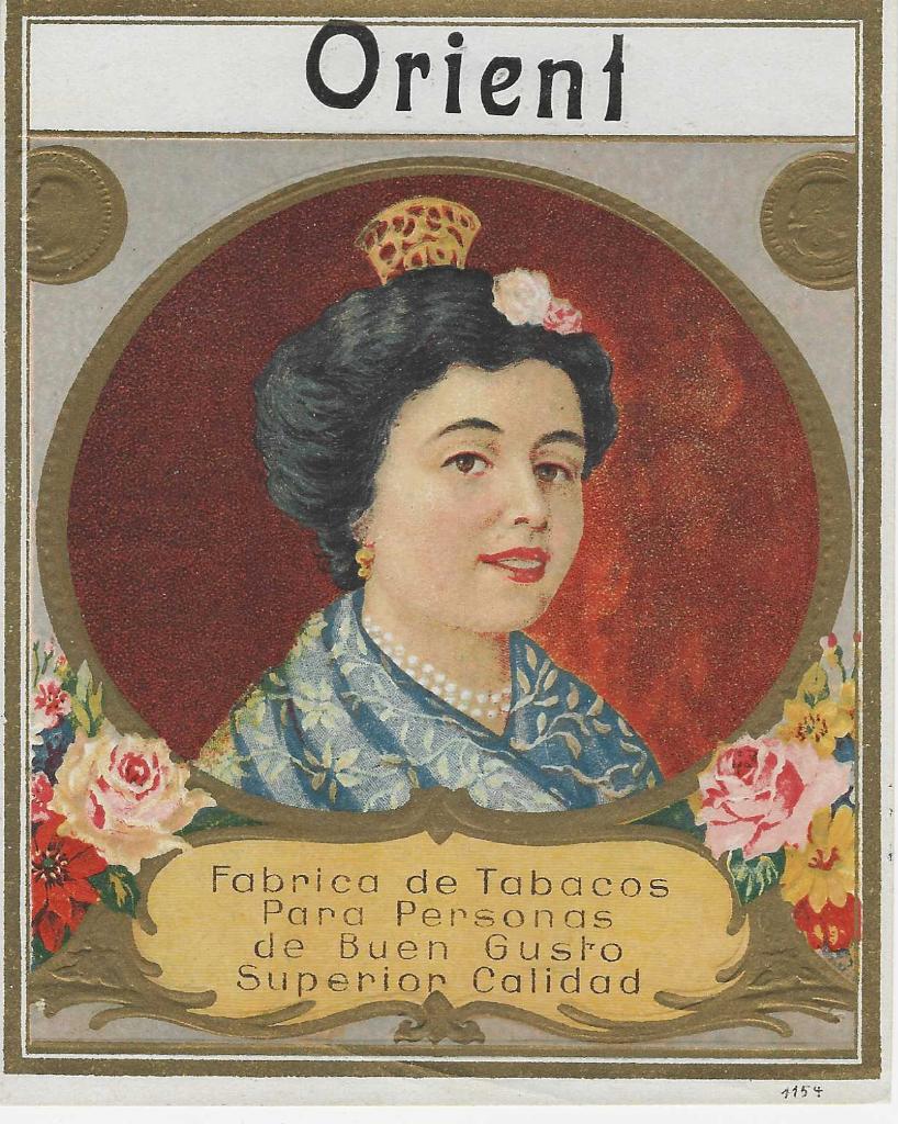 etiket V - 1585   sigarenbandjes, Verzamelen, Ophalen of Verzenden, Nieuw, Sigarenbandjes