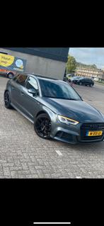 Audi A3 2.0 TDI 110KW Sportback S.line Panora AUT 2018 Grijs, Auto's, Audi, 700 kg, Leder en Stof, Diesel, 140 €/maand