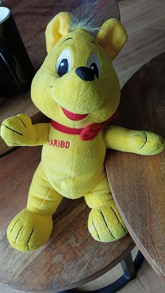 Gele Haribo Beer Knuffel - Zo Goed Als Nieuw, Ophalen of Verzenden, Zo goed als nieuw, Beer