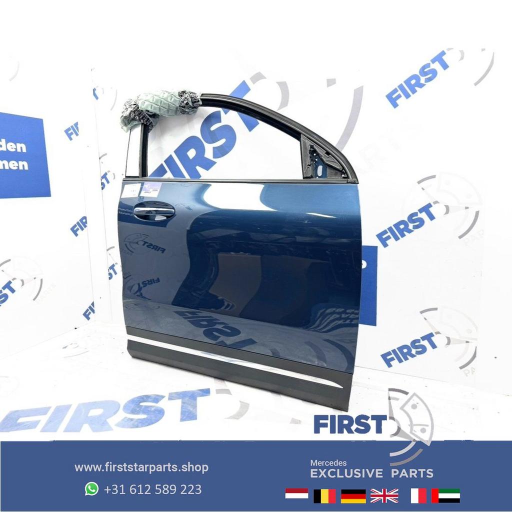 H247 GLA Klasse COMPLETE RECHTER DEUR A2477202803 PORTIER ZW, Gebruikt, -, Deur, Ophalen of Verzenden