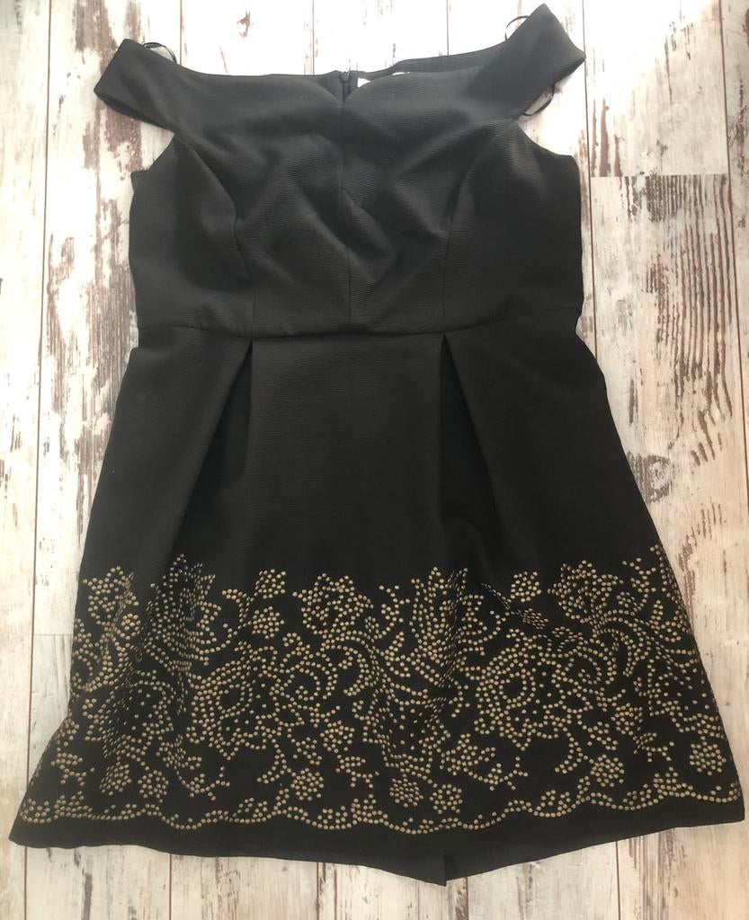 Jurk maat 46 xxl  merk Steps feestjurk zwart, Kleding | Dames, Jurken, Zwart, Maat 46/48 (XL) of groter, Nieuw, Ophalen of Verzenden