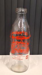 Vintage Melkfles De Zwaluw Zuivelboerderij Udenhout, Antiek en Kunst, Antiek | Glas en Kristal, Ophalen of Verzenden