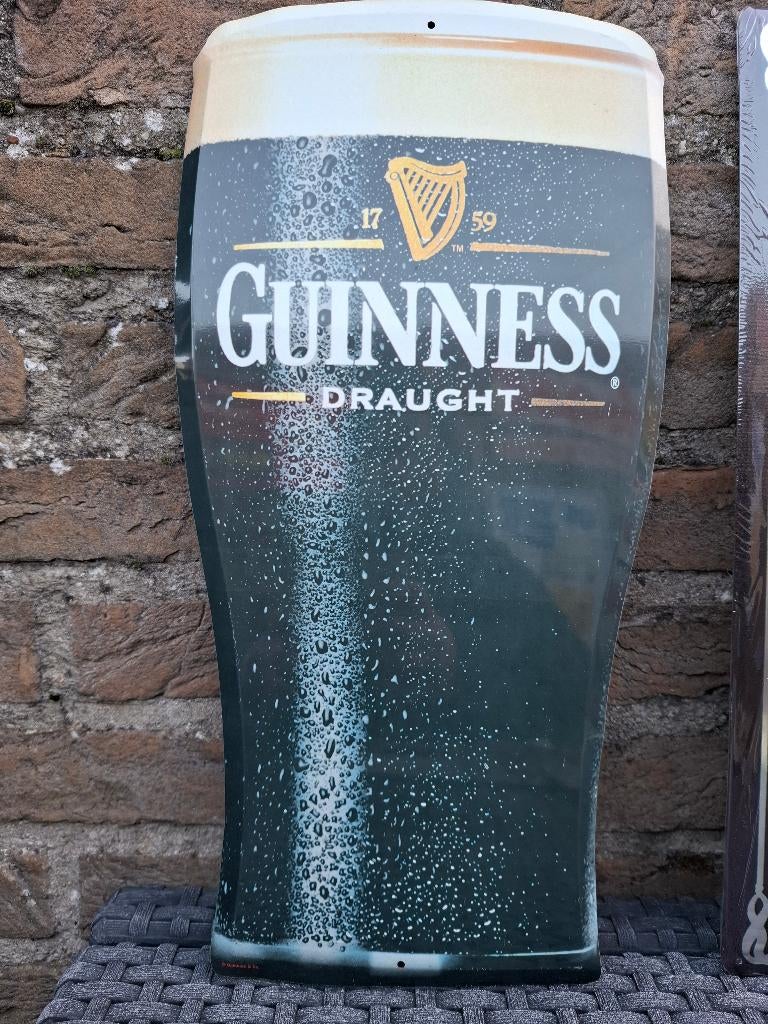 Reclamebord Guinness, Verzamelen, Ophalen of Verzenden, Nieuw, Reclamebord, Plaat of Schild, Overige merken