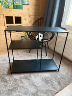 Metalen zwarte kast - Stijlvol en functioneel, Huis en Inrichting, Kasten | Overige, Ophalen, Gebruikt