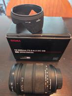 Sigma 18-200mm F3.5-6.3 DC OS, Ophalen of Verzenden, Gebruikt, Standaardlens, Zoom