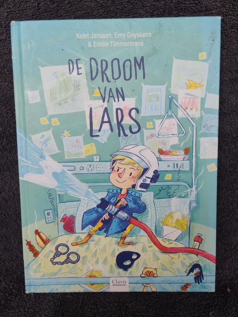 De Droom van Lars - Prentenboek, Boeken, 3 tot 4 jaar, Ophalen of Verzenden, Zo goed als nieuw, Kolet Janssen, Emy Geyskens & Emilie Timmermans
