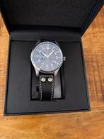 Alpha Sierra Automatic horloge – limited edition met doos, Overige merken, Leer, Polshorloge, Ophalen of Verzenden