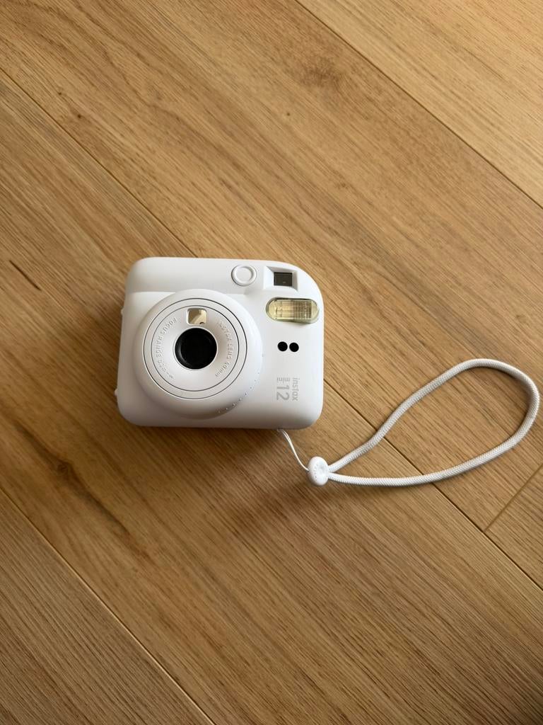 Instax mini 12 wit, Ophalen of Verzenden, Zo goed als nieuw, Fuji, Geen optische zoom