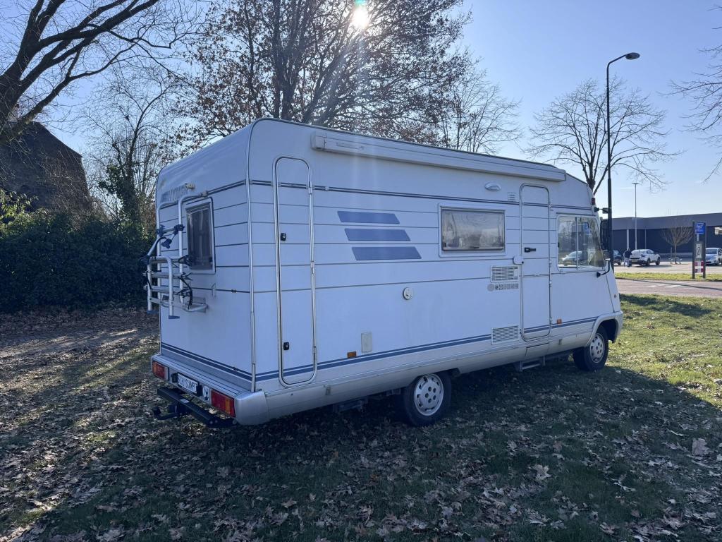 Hymer B564 2.5 TD 4 PERSOONS compact camper, Caravans en Kamperen, Campers, Ringverwarming, Fiat, Luifel, Bedrijf
