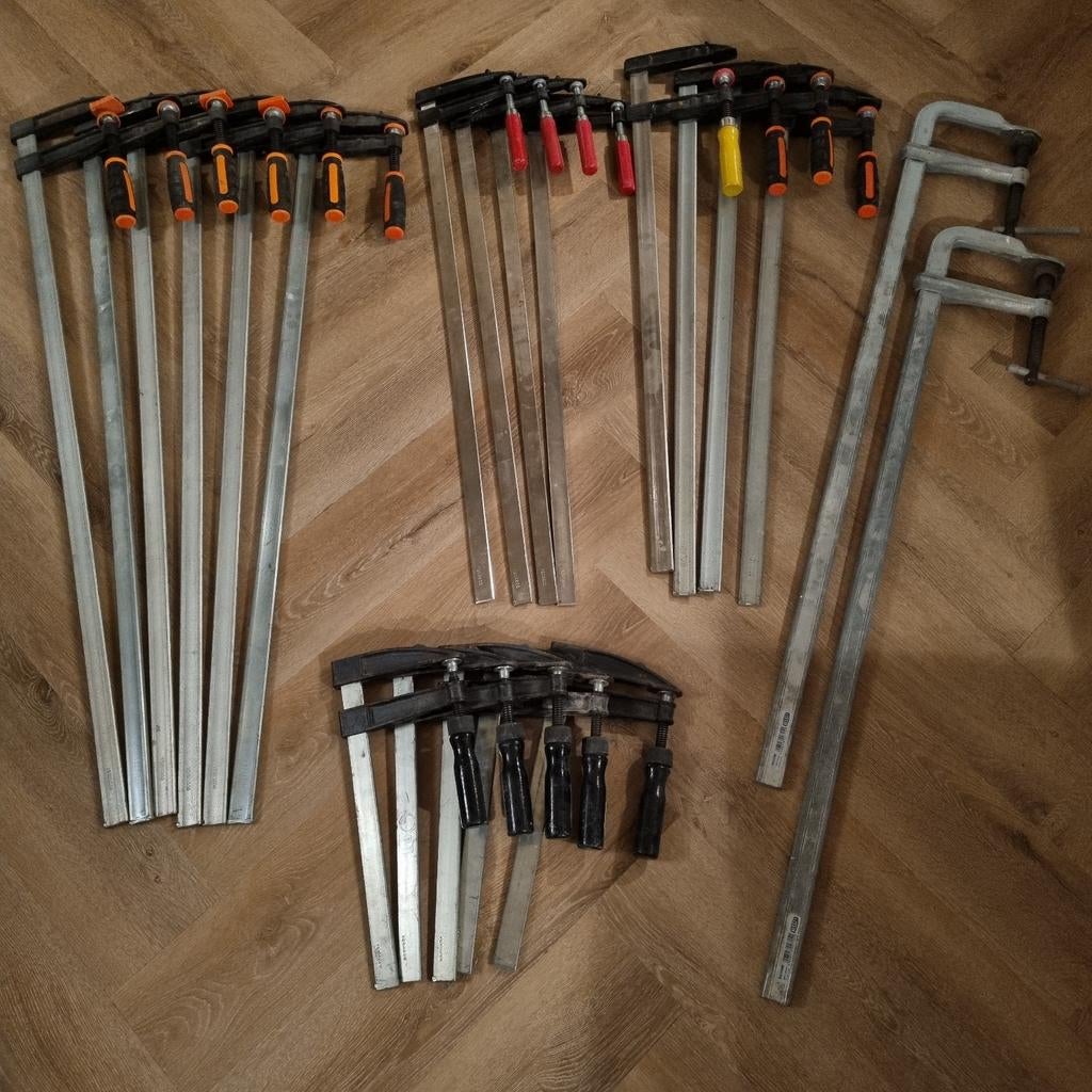 Lijmklemmen diverse maten, Ophalen