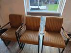 3x industriële eetkamer stoel, Ophalen, Zo goed als nieuw, Industrieel, Minder dan 4 stoelen