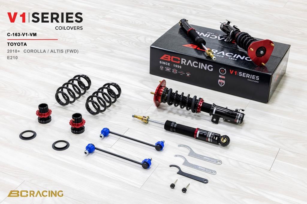 BC Racing schroefset verlaging - Toyota Corolla E21 18+, Ophalen of Verzenden