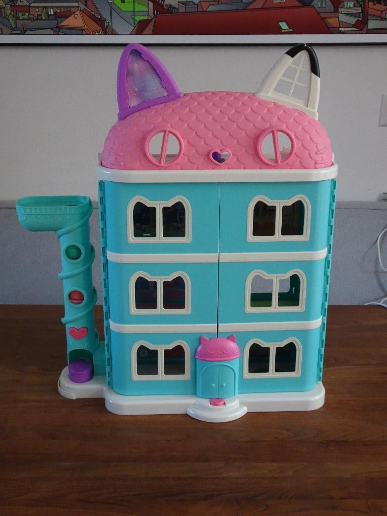 Gabby katten Poppenhuis Gabby's poppenhuis, Ophalen, Gebruikt, Poppenhuis