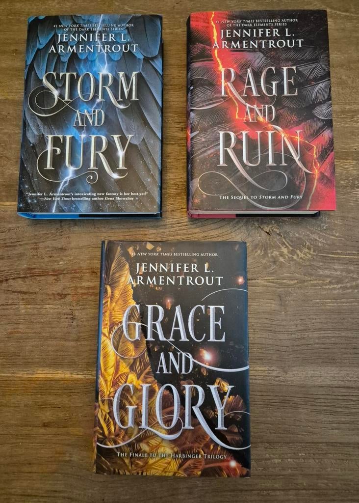 Jennifer L. Armentrout - The Harbinger trilogie, hardcover, Ophalen of Verzenden, Zo goed als nieuw