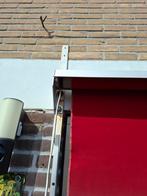 Rood zonnescherm, 3.40 breed, elektrisch, Ophalen of Verzenden