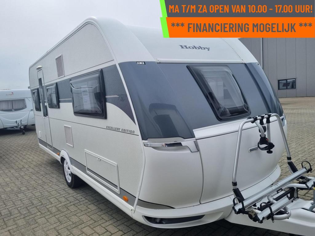 Hobby Excellent edition 495 ul MOVER + ENKELE BEDDEN + TV, Rondzit, Hobby, 7 tot 8 meter, Bedrijf