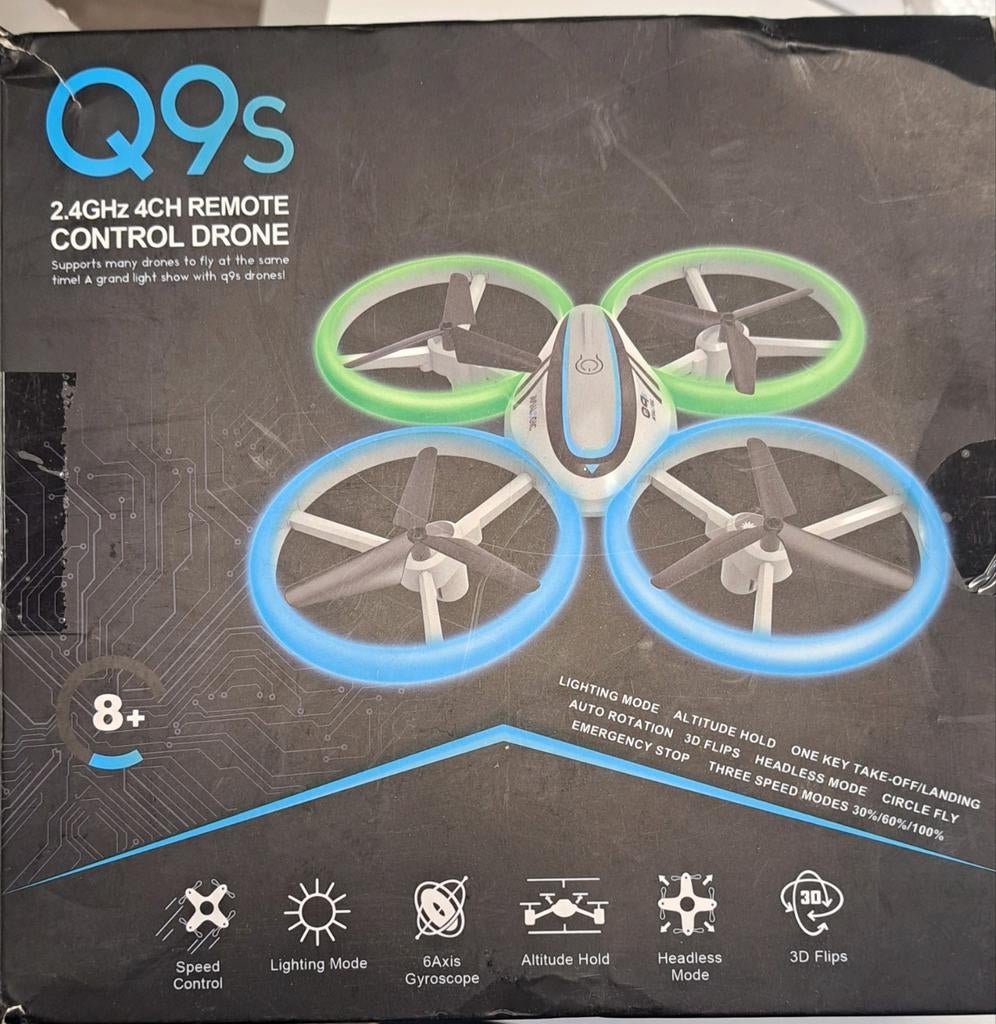 HASAKEE Q9s Drone - Leuk Speelgoed voor Kinderen, Support@hasakee.com, Onbekend, China, Overige merken, Nieuw