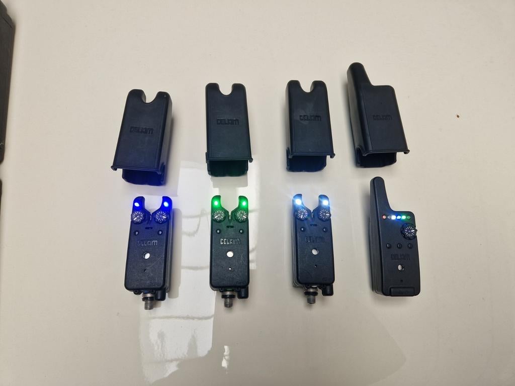 Delkim txi-d 3+1 met koffer. lock backrest 3x. 2 night light, Ophalen of Verzenden, Zo goed als nieuw, Overige typen