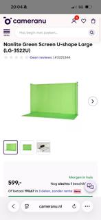 Nanlite Green Screen U-Shape 3.5m Chroma Key Studio Achtergr, Ophalen, Nieuw, Achtergrond