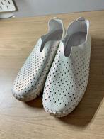 Ilse Jacobsen Instappers Parelmoer Maat 41, Kleding | Dames, Schoenen, Ophalen of Verzenden, Wit, Instappers, Ilse Jacobsen