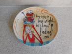 Bord 17,5 cm. Lose Weight... Born to Shop Johnson Brothers, Ophalen of Verzenden, Zo goed als nieuw, Bord(en), Overige stijlen