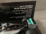 ✅ Lewis Hamilton 1:43 World Champion 2015 Mercedes W06 F1, Ophalen of Verzenden, Nieuw, Formule 1