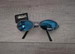Vintage retro zonnebril nieuw lounge eyewear blauw grijs y2k, Ophalen of Verzenden, Blauw, Overige merken