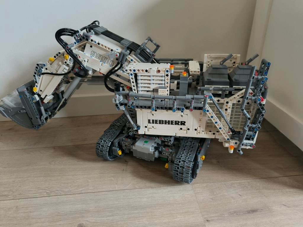 Lego Technic Liebherr R 9800 graafmachine 42100, Ophalen, Compleet, Lego, Zo goed als nieuw