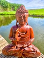 BOEDDHA BEELD BALI HOUT 40 CM, Ophalen of Verzenden