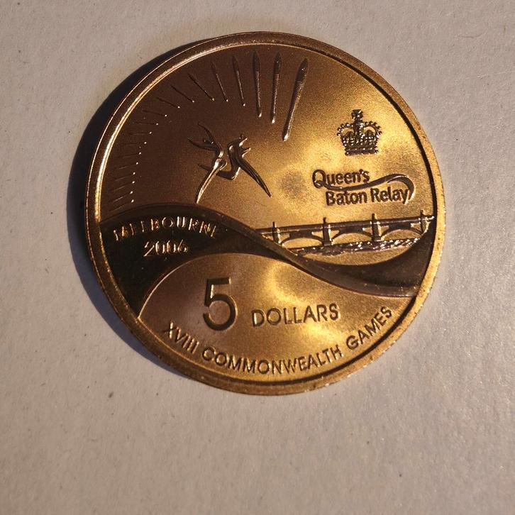 Australische 5 dollar 2006, Postzegels en Munten, Munten | Oceanië, Losse munt, Ophalen of Verzenden