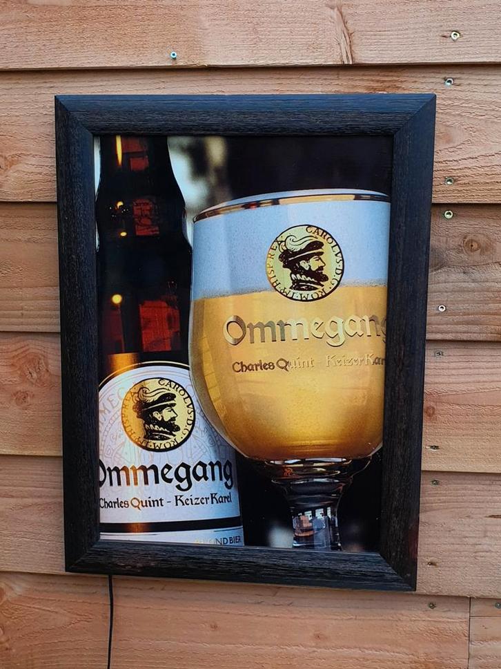 Lichtreclame Keizer karel bier, Verzamelen, Biermerken, Zo goed als nieuw, Overige typen, Overige merken, Ophalen of Verzenden