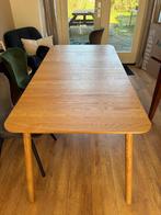 Uitschuifbare eettafel van Zuiver Glimps, Huis en Inrichting, Tafels | Eettafels, Ophalen, Gebruikt, 50 tot 100 cm, 100 tot 150 cm