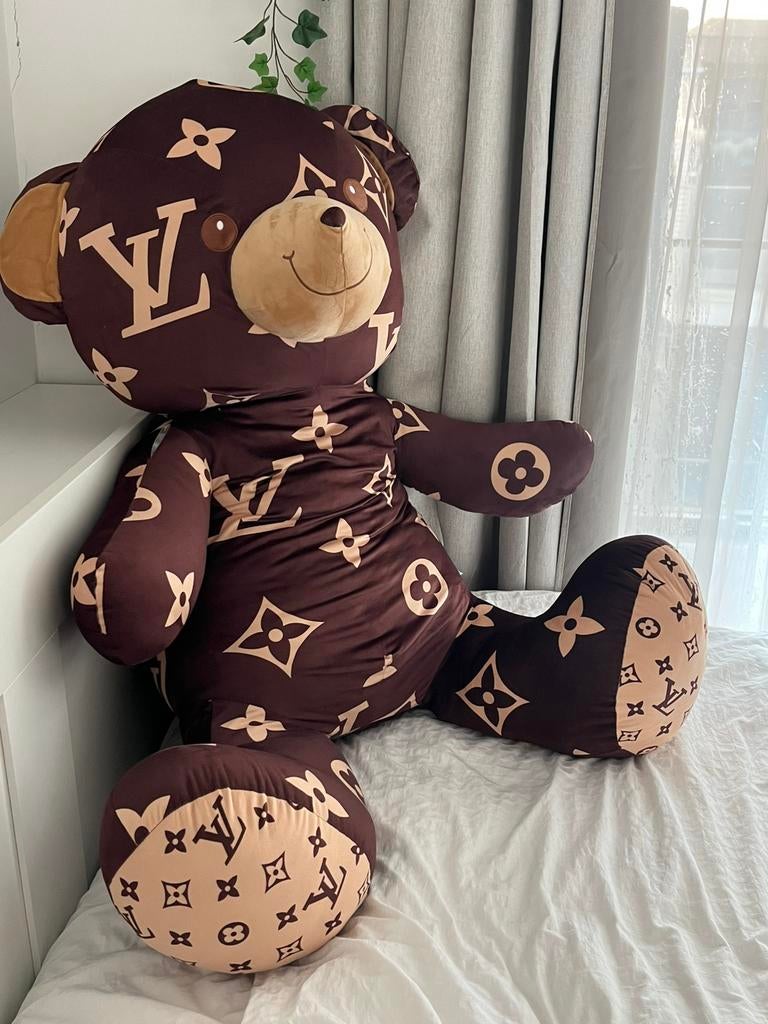 Teddy beer LV, Ophalen, Zo goed als nieuw, Stoffen beer, Overige merken