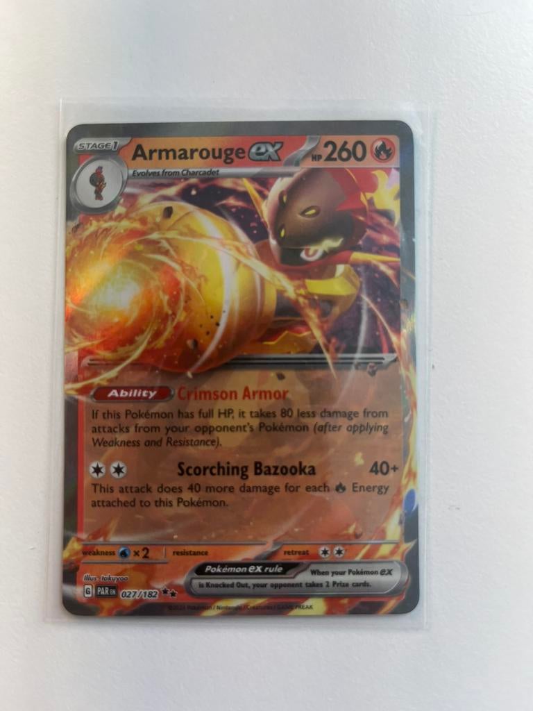 Armarouge ex 027/182 paradox rift, Verzenden, Zo goed als nieuw, Losse kaart, Foil