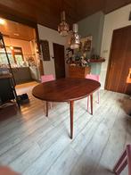 Vintage mid century ovale eettafel - teak, Ophalen