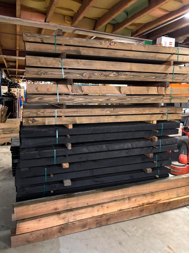 Grenen paal 9x9 10x10 of 12x12 2,5m lengte, Tuin en Terras, Palen, Balken en Planken, Nieuw, Palen, 250 cm of meer, Ophalen of Verzenden