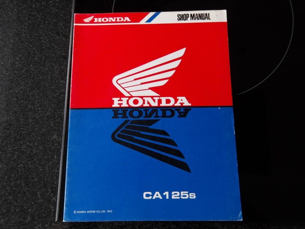 Orig werkplaatshandboek Honda CA125 s Rebel, Motoren, Verzenden, Honda