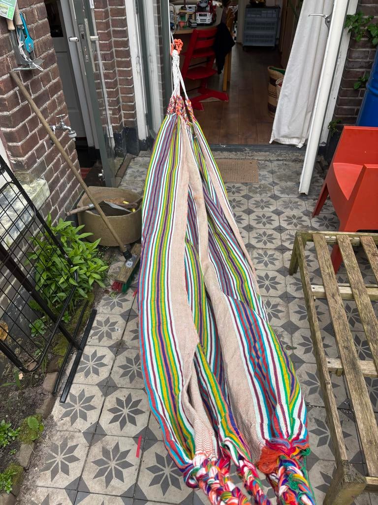 Hangmat Nayanayon, Tuin en Terras, Hangmatten, Ophalen of Verzenden, Gebruikt, Eenpersoons, Buiten