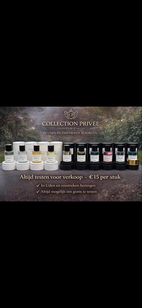 Diverse Collection Privée Parfums - Luxe Geuren, Ophalen of Verzenden, Nieuw