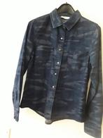 Blouse denim camouflageprint nieuw 38 blauw, Ophalen of Verzenden, Nieuw, Maat 38/40 (M), Blauw