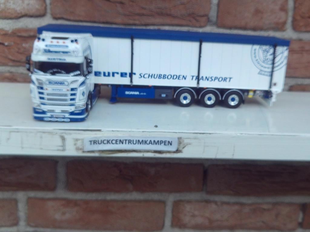 WSI  Scania  S  Highline  met   van  Steurer., Ophalen of Verzenden, Nieuw, Bus of Vrachtwagen, Wsi